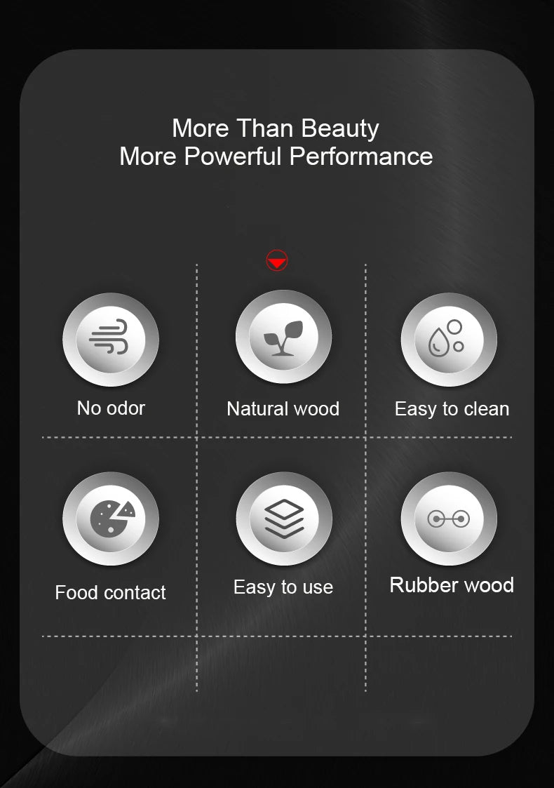 Round Solid Wood Pizza Board