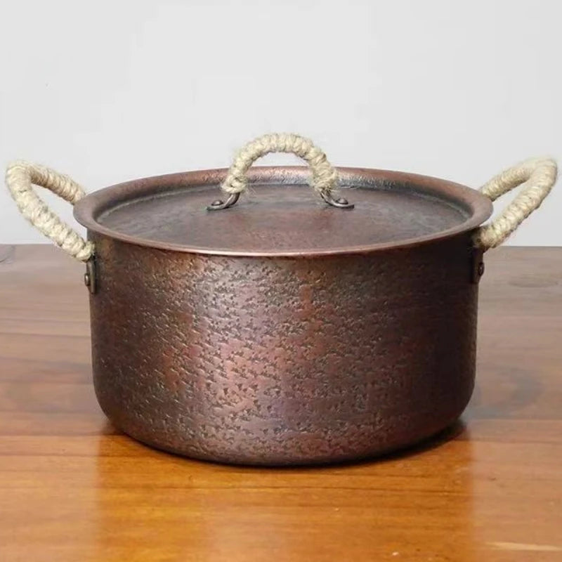 Vintage Copper Pot 18cm