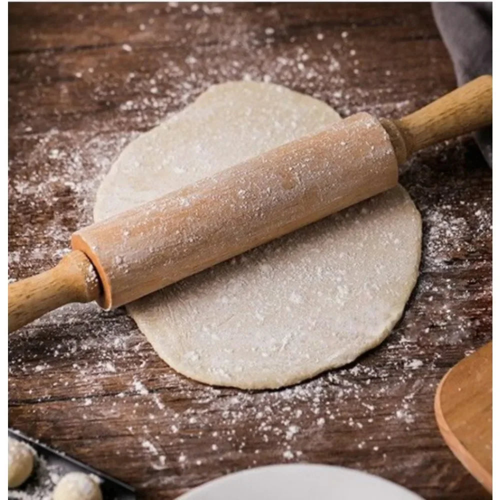 Single-Head Wooden Rolling Pin