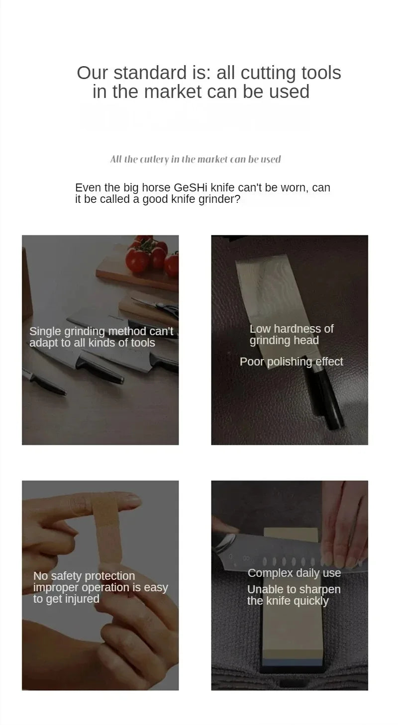 Four-Segment Knife Sharpener