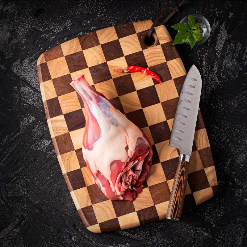 Round Solid Wood Pizza Board