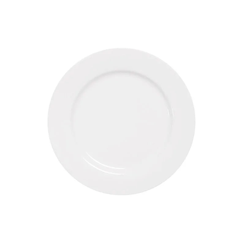 Pure White Porcelain Plate
