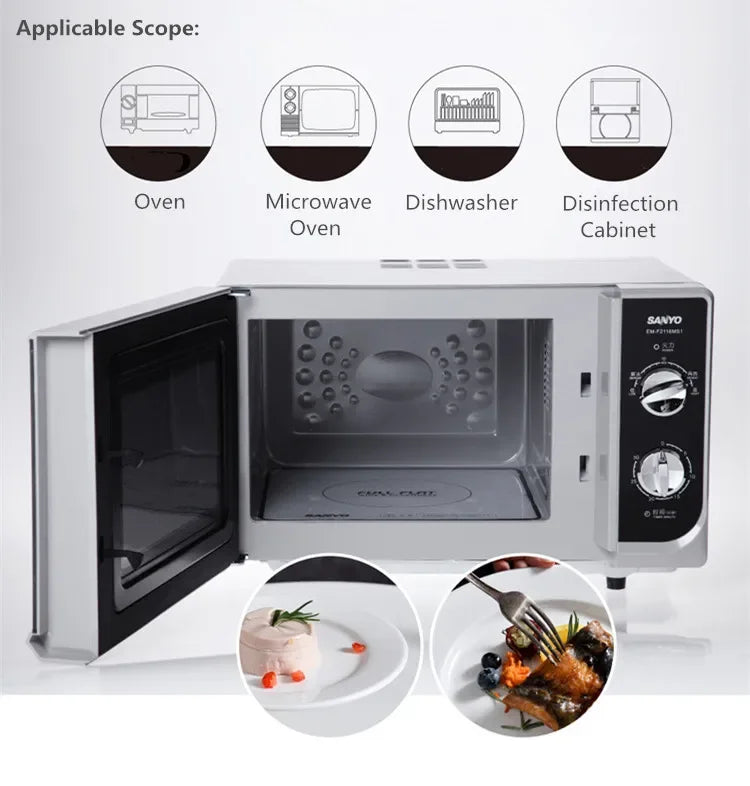 Pure White Porcelain Plate