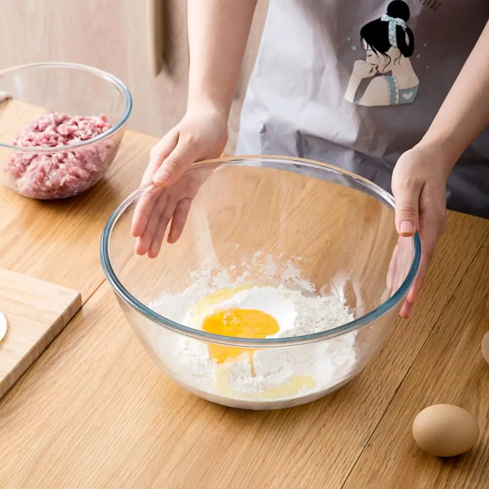 Heat-Resistant Glass Bowls Set