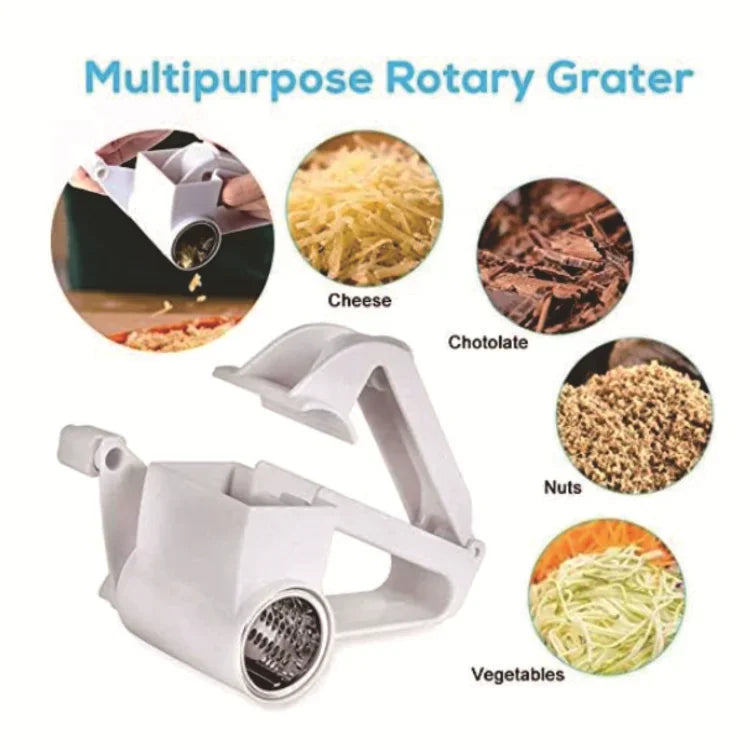 Multipurpose Rotary Cheese Grater