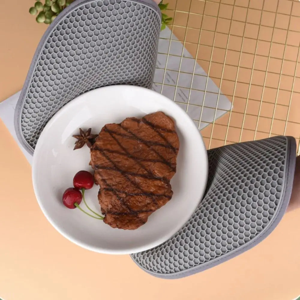 Long Heat Oven Mitts