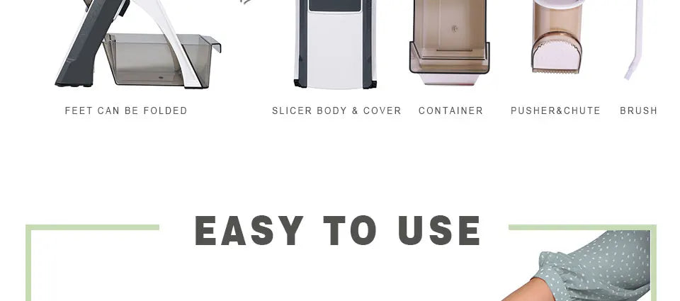 Steel Blade Mandoline Cutter