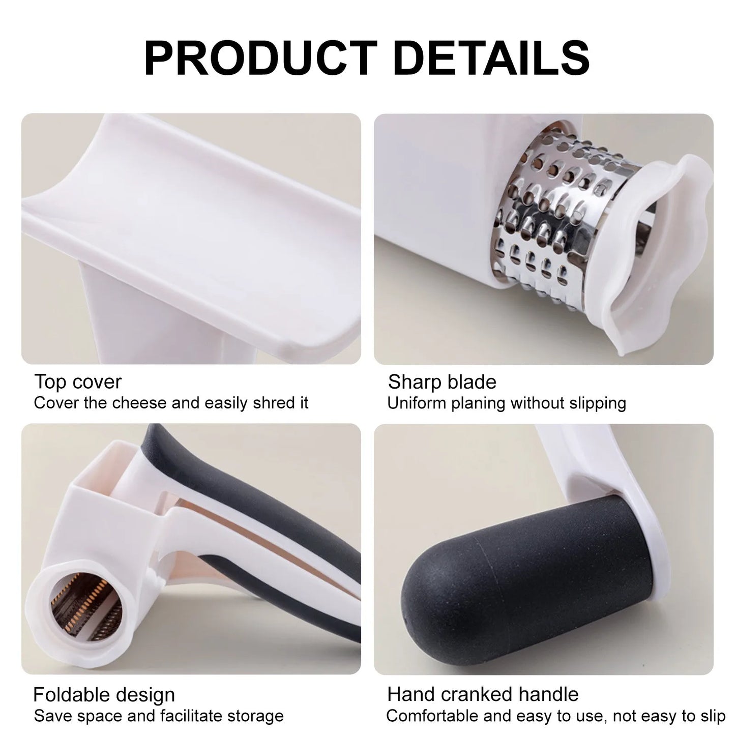 Portable Cheese Shredder Tool