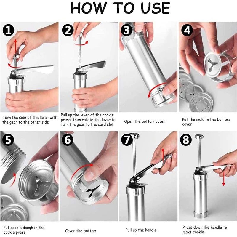 Cookie Press Gun Kit
