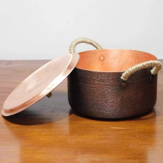 Vintage Copper Pot 18cm
