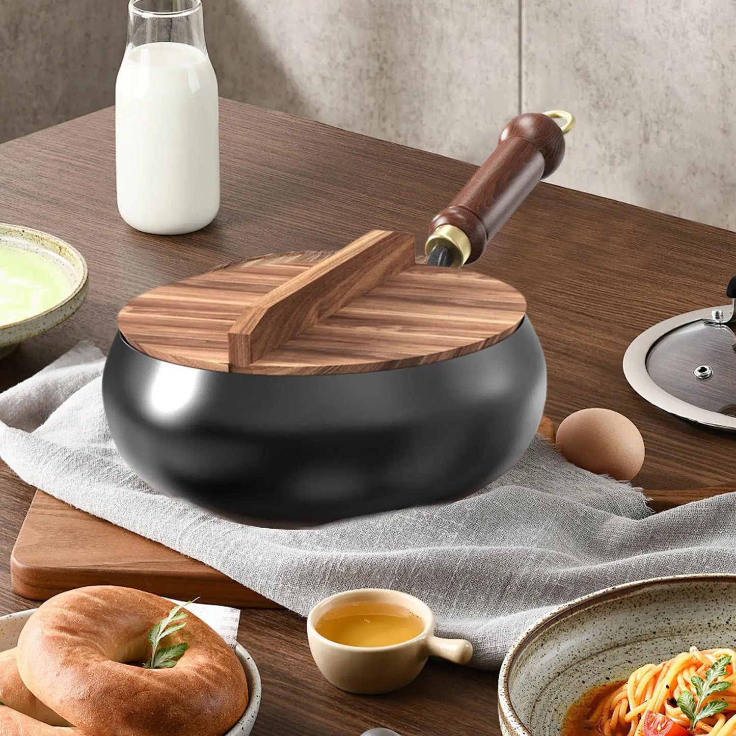 Handmade Iron Wok Pot