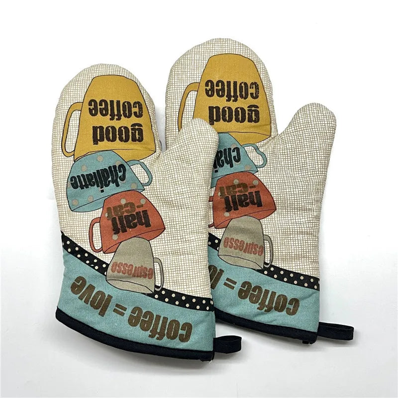Polyester Oven Baking Gloves