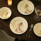 French Iris Dinner Set