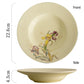 French Iris Dinner Set