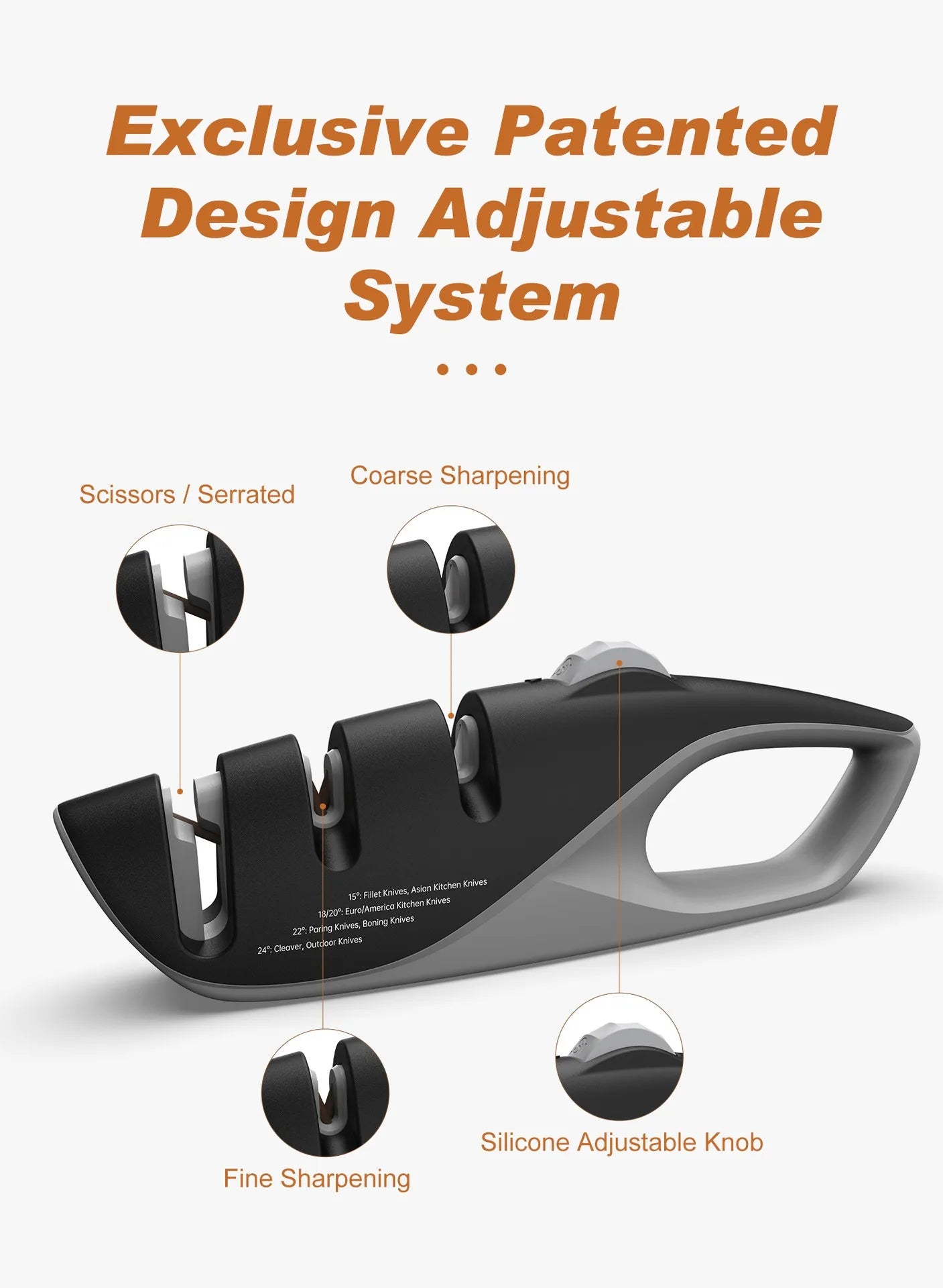 Safe Kitchen Knife Sharpener