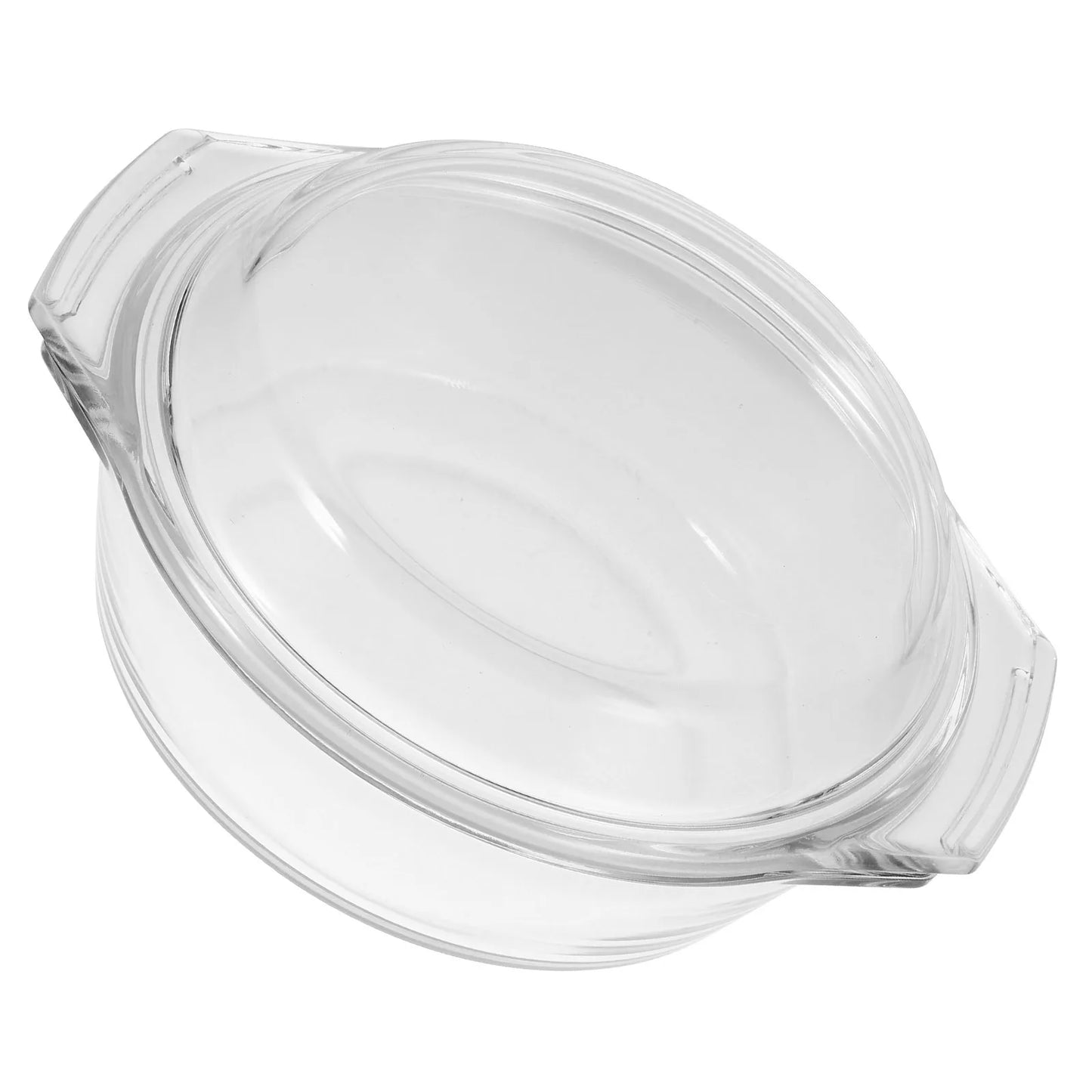Round Glass Casserole With Lid