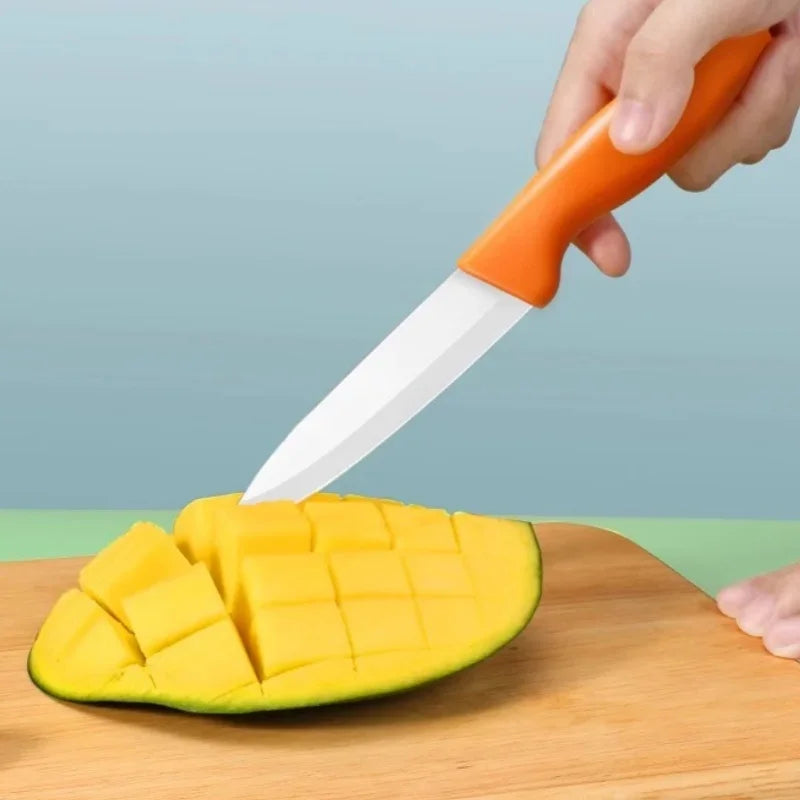 Laser Damascus Kitchen Knife