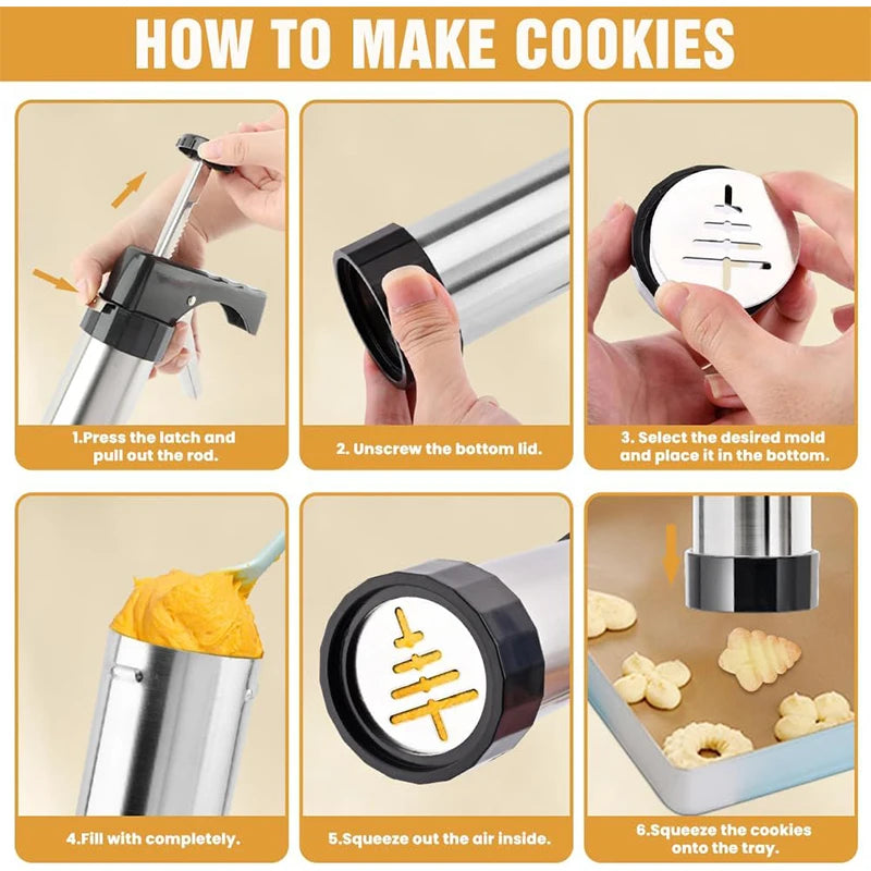 Stainless Churro Maker Kit