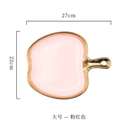 Handled Decorative Serving Plate