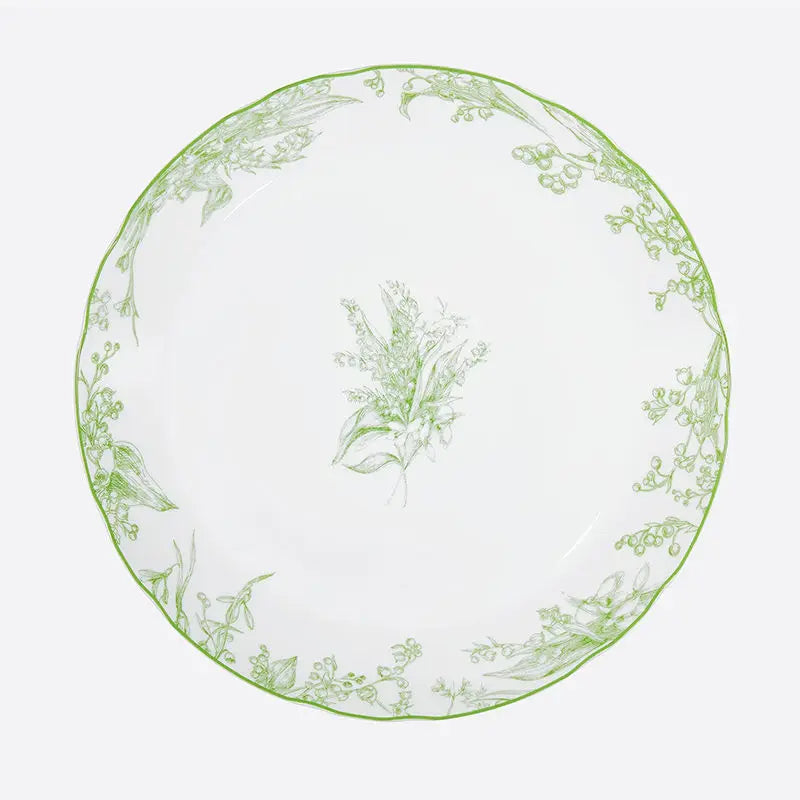 24pc Ceramic Plate Set