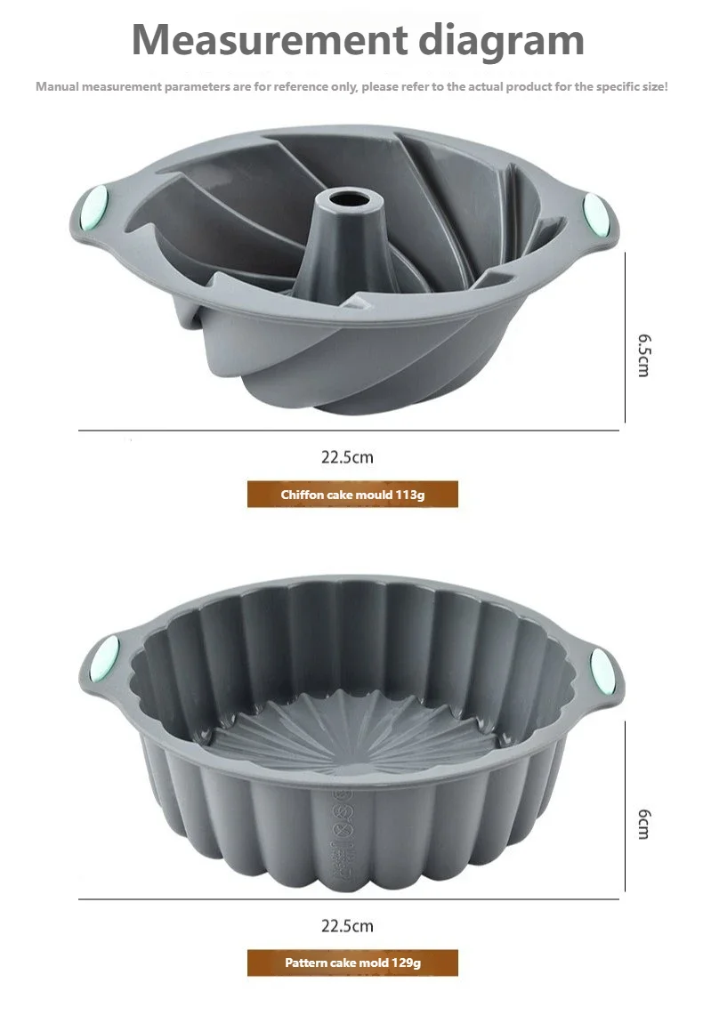 Mixed Silicone Bakeware Set