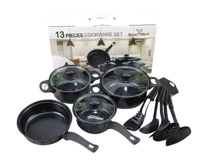 13pc Mixed Cookware Set