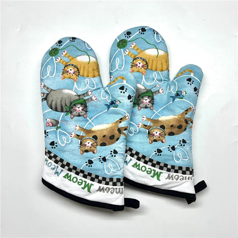 Polyester Oven Baking Gloves