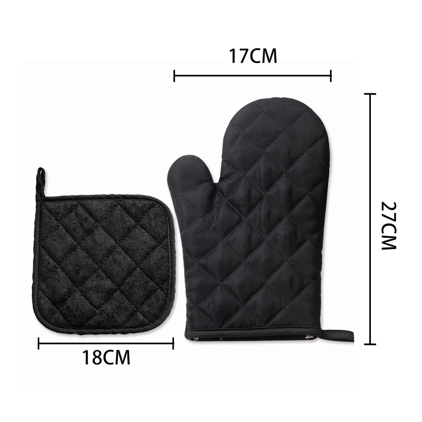 Linen Oven Baking Gloves