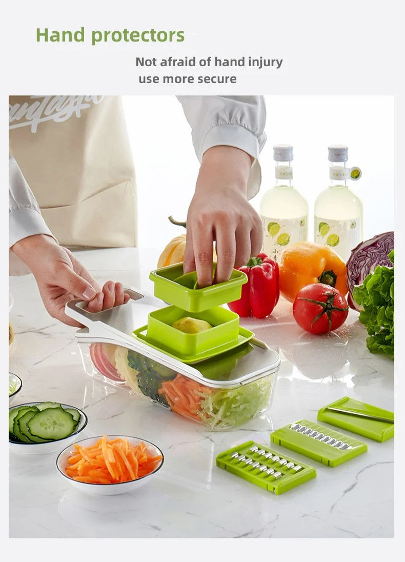 Manual Adjustable Veggie Slicer