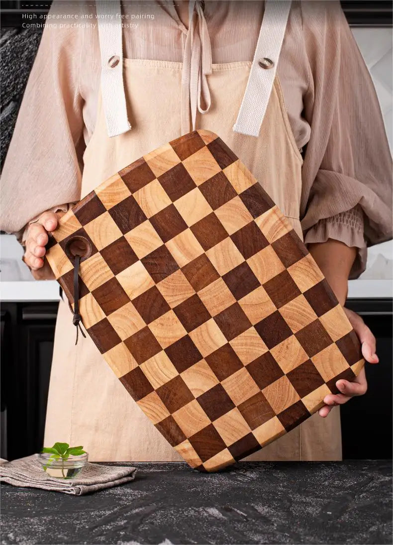 Round Solid Wood Pizza Board