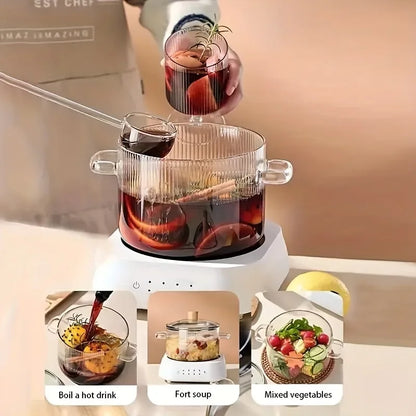Borosilicate Glass Stew Pot