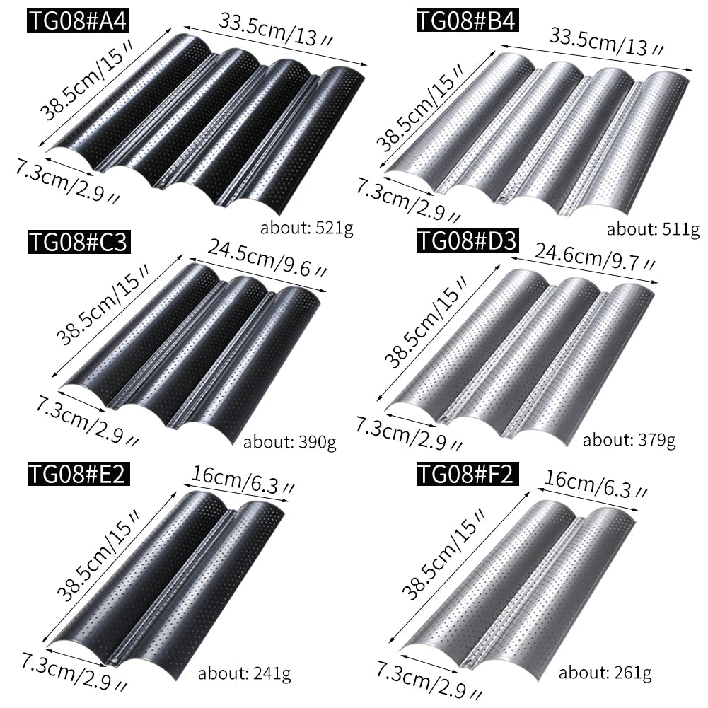 French Baguette Baking Pan