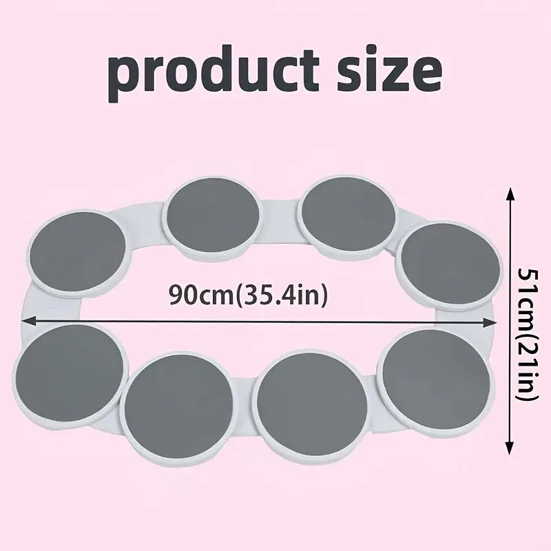 Foldable Rotating Snack Tray