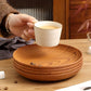Wood Grain Family Plates