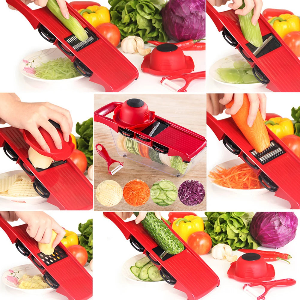 Adjustable Mandoline Food Chopper