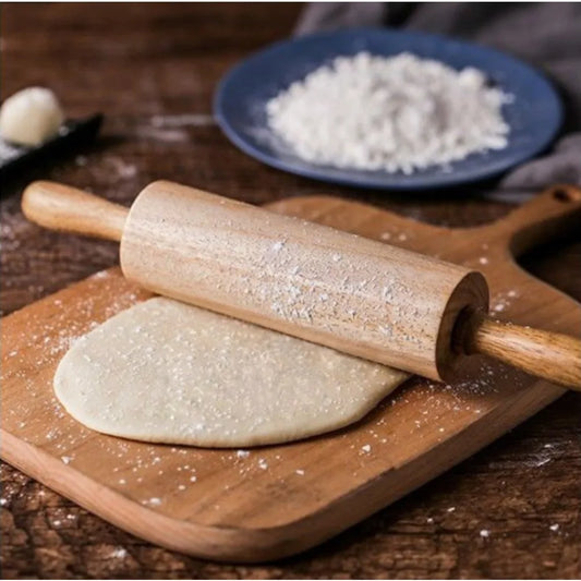 Single-Head Wooden Rolling Pin