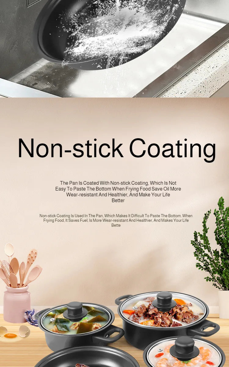 13pc Mixed Cookware Set