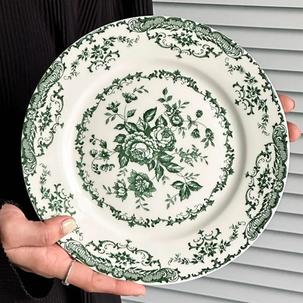 Nordic Flower Ceramic Plate