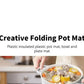 Folding Heat Trivet Mat