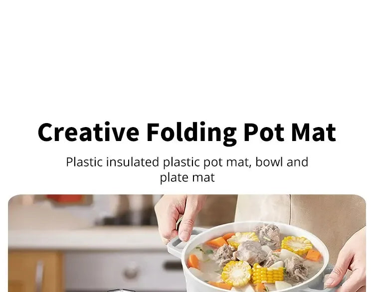 Folding Heat Trivet Mat