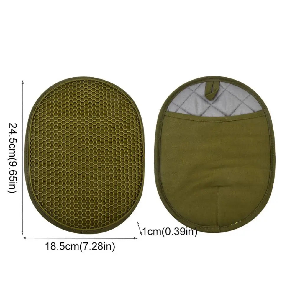 Long Heat Oven Mitts