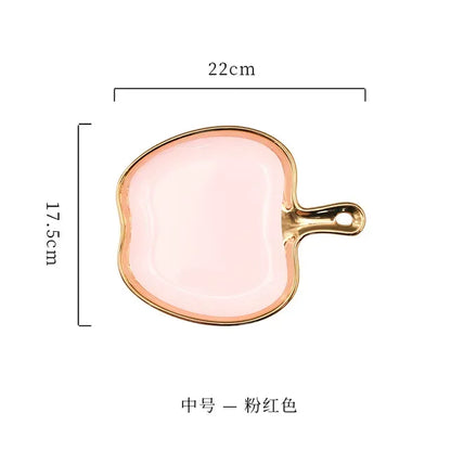 Handled Decorative Serving Plate