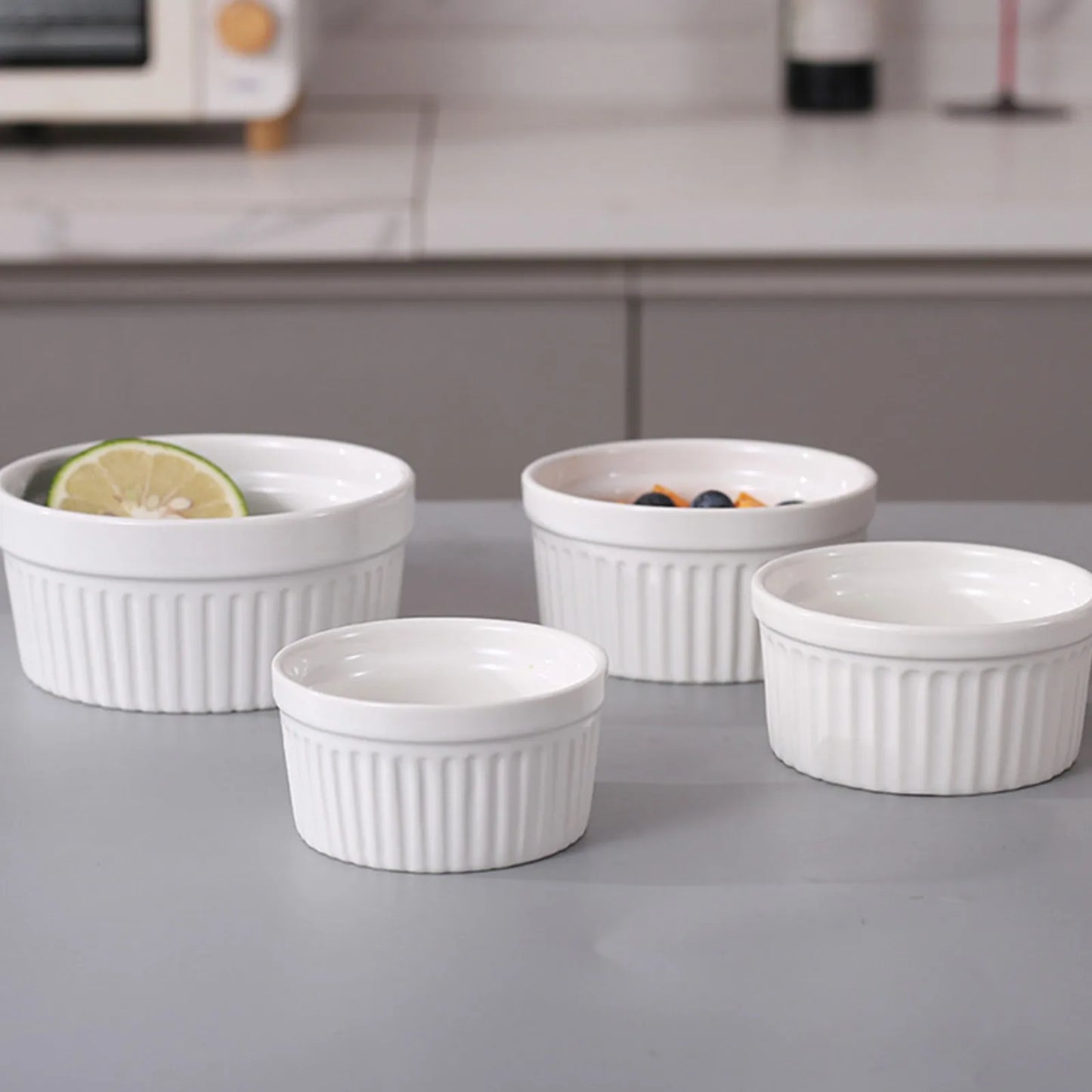 Ceramic Ramekins Set 4pc