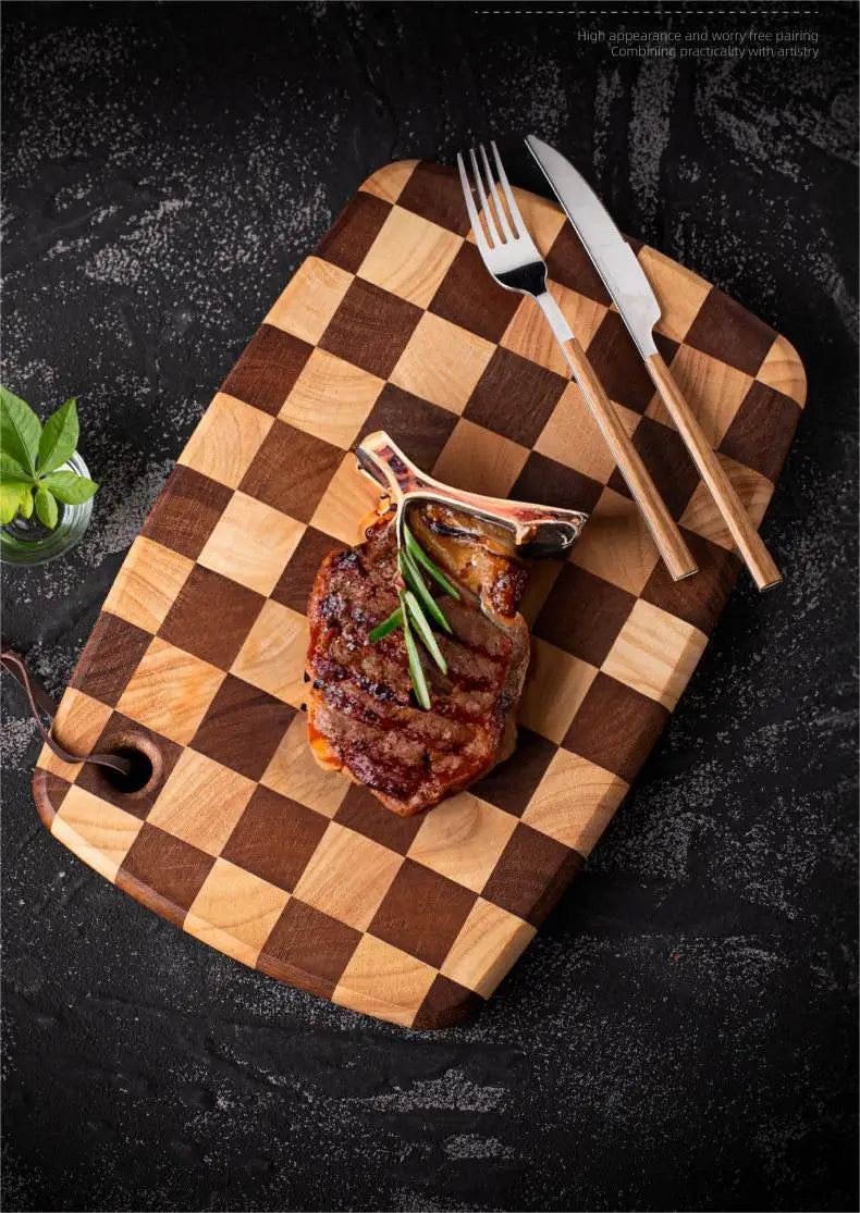 Round Solid Wood Pizza Board