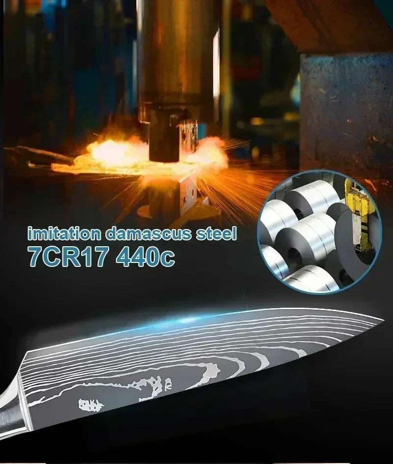 Hand Forged Butcher Knife