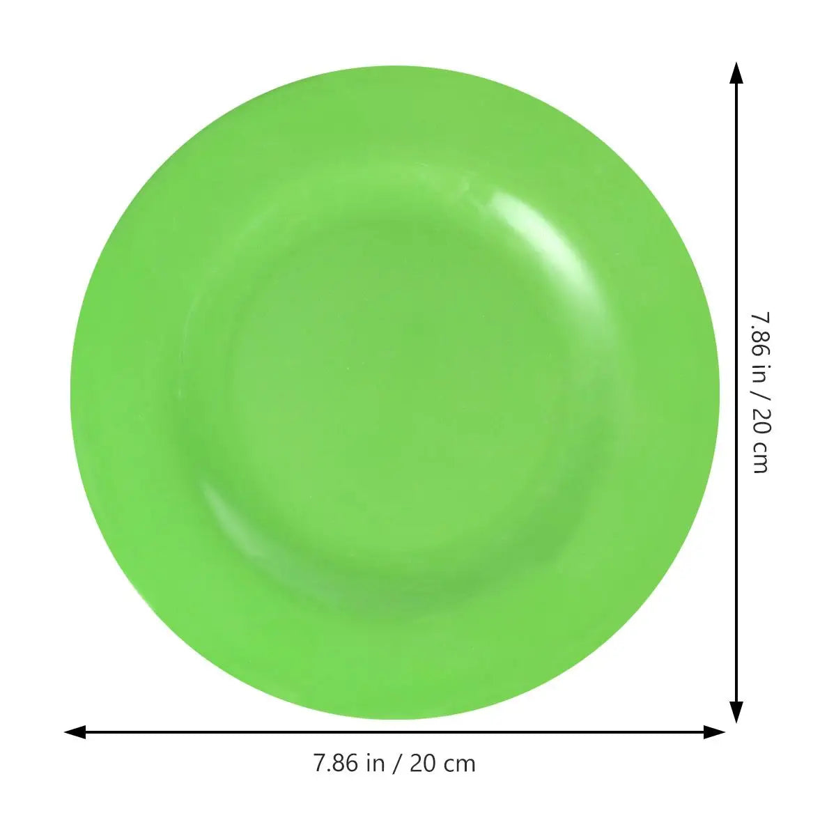 Melamine Porcelain Look Plates