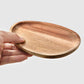 Irregular Oval Wood Tray