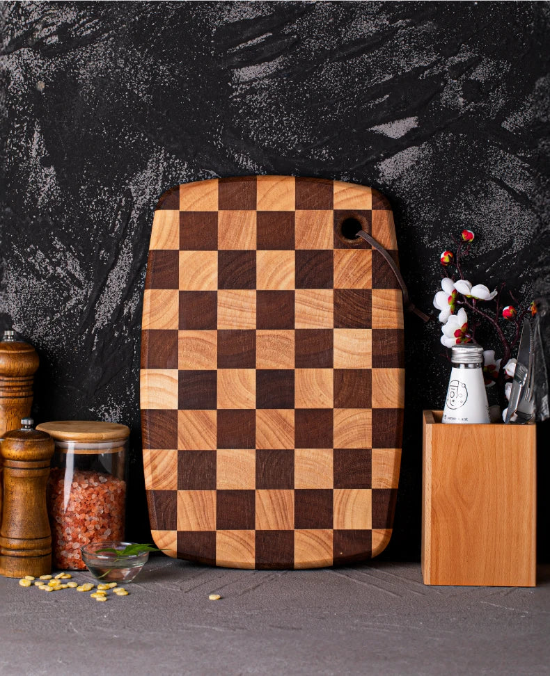 Round Solid Wood Pizza Board