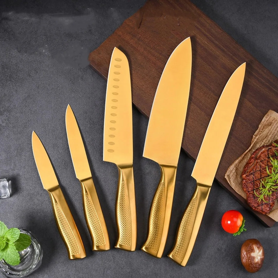 Steel & ceramic knives