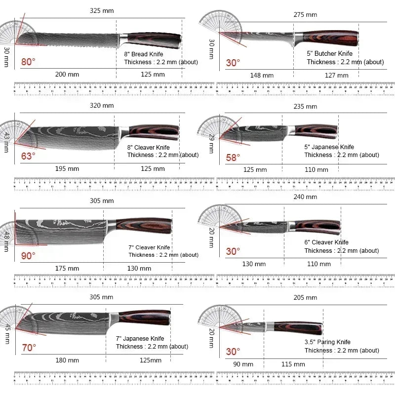 Hand Forged Butcher Knife